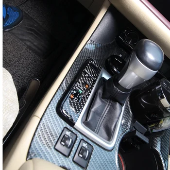 Carbon Fiber ABS Gear Shift Panel Håndbremsen Knop Dække Trim Dekoration Klistermærker til Toyota Highlander-2018