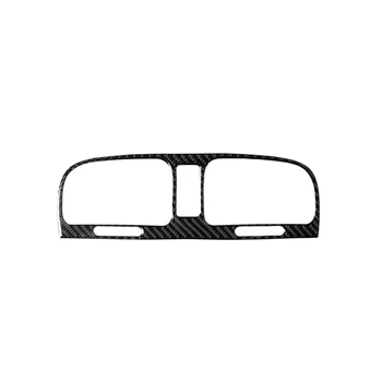 Carbon Fiber Bilens Interiør, CD-Panel Dekoration;Egnet TIL VW Golf 6 GTI-R MK6 2008 2009 2010 20112012 Bil Sticker;