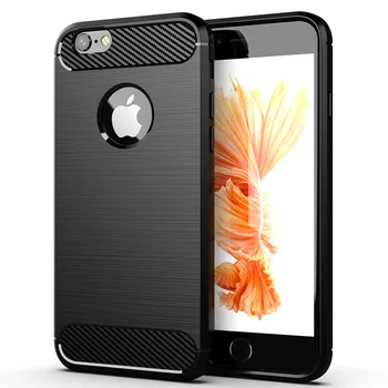 Carbon Fiber Korn Tilfælde Dække for iPhone 12 Pro Max Mini-11 SE X XS Antal XR 6 6s 7 8 Plus Cover Silikone Coque Funda Telefonens cover