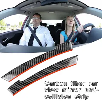 Carbon Fiber Rear View Mirror, Anti - Kollision Strip Gnide Strip For ABCE Klasse Bil bakspejl Anti - Rub-Ede Strimler