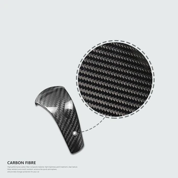 Carbon Fiber Sticker Gear Shift Knappen Dækning for Mazda CX3-CX4 CX5 CX8 ATENZA AXELA 2016 2017 2019