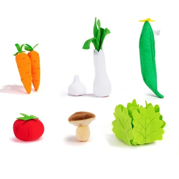 Children ' s Home, Legetøj, Baby Pige Simuleret Grøntsager og Frugt, der er Køkken Madlavning Toy Kids Perfekte Gave Vegetabilske Toy Sæt