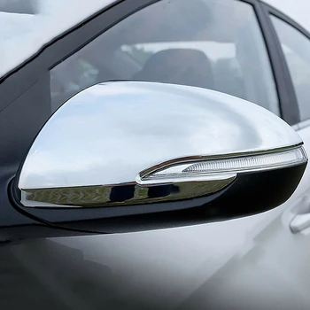 Chrome Rear View Mirror Cover-Side Spejl dækkappe til Hyundai Elantra 2017-2020
