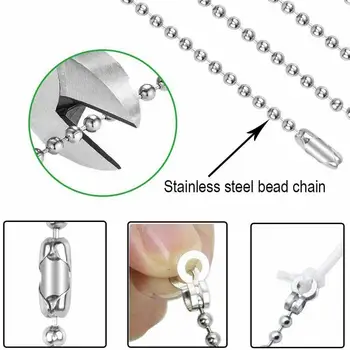 Clear Crystal Pull Chain Extension Ceiling Light Switch Pull String Connector Crystal Chain Shape Handle Metal Cord Light D H7U1