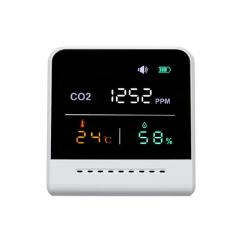 CO2-Måleren co2-sensor Kuldioxid Detektor LCD-CO2 Registrerings-Luft Kvalitet Overvåge Temperatur og Luftfugtighed Meter Gas Analyzer
