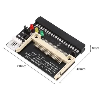 Compact Flash CF Til 3,5 Kvindelige 40 Pin IDE Bootable Adapter Omformer-Kort Standard IDE Sandt-IDE Tilstand for PC-Harddisk