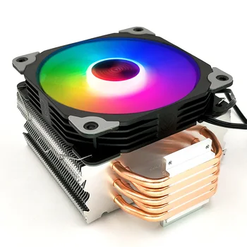 Coolmoon HANSHUANG X5 Kobber Rør CPU Køler RGB-Synkron Computer til en Heat-Pipe CPU Fan