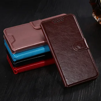 Coque Flip Case Til Cubot Note Plus 5.2 tommer Læder Tegnebog Phone Case Etui Hud Støtteben Design + Kortholderen Tilbage Dække