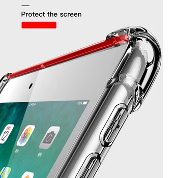 Cover Til Samsung Galaxy Tab S7 Tablet Tilfælde TPU Silicium Gennemsigtig For SM-T870 SM-T875 11 Tommer Slank Airbag Dække Anti-fald