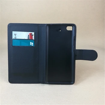 Crazy horse Flip læder taske Kreditkort Slots og stå funktion For xiaomi mi 5s 5.15 tommer Dual sim