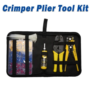 Crimper Tænger Værktøjskasse Direkte Manuel Reparation Værktøj, Der Er Velegnet Til Vedligeholdelse Reparation Af Husholdningsapparater
