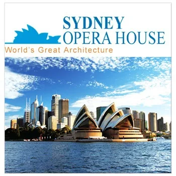 Cubic Sjove Puzzle-Sydney Opera House (3 Størrelsen)