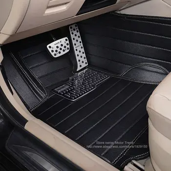 Custom fit bil gulvmåtter for Buick Enclave Encore Forestiller LaCrosse Regal GT XT 3D-bil styling, gulvtæppe, liners