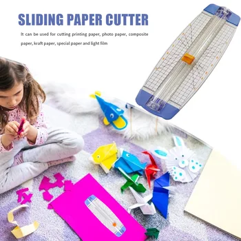 Cutter Trimmer Dø A4 Skub Papir skæremaskine Office-Børnehaver, Skole, Brevpapir Scrapbooking DIY Foto Album