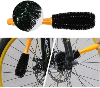 Cykel Cleaning Kit Cykling Chain Cleaner Skrubber Cykel Børster Mountain Bike Wash Værktøjer Sæt Cykel Reparation Tilbehør