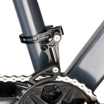 Cykel Enkelt-disc Chain Guide Protector Aluminium Legering Mountain Justerbar Cykel Tilbehør Cykel Kæde Spænding MTB Ny