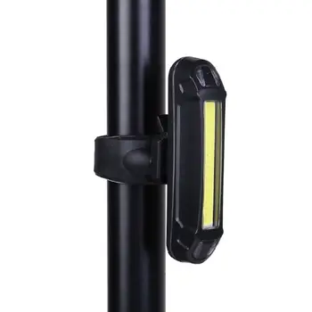 Cykel Lys Sæt med Front Forlygte Baglygte 5/6 Belysning Tilstande Ultra Lyse USB-Genopladelige Cykel LED LampKit Udendørs Nat