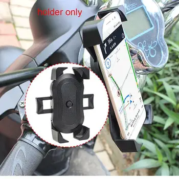 Cykel Telefon Holder Til iPhone Samsung Motorcykel Cykel Mobile GPS Clip Mobiltelefon Stå Beslag Handlebar Mount Holder Q4S3