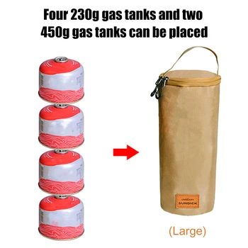 Cylinder Tank Opbevaringspose Tilbehør Dunk Cover Taske Til Lagring Af Gas Dække Vandring Rejse Brændstof Cylinder Opbevaringspose
