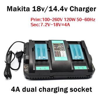 De seneste opgraderede bl1860 genopladelige battery18V 6.0 Ah Li-ion batteri forMakita18V batteri bl1840 bl1850 bl1830 bl1860b LXT400