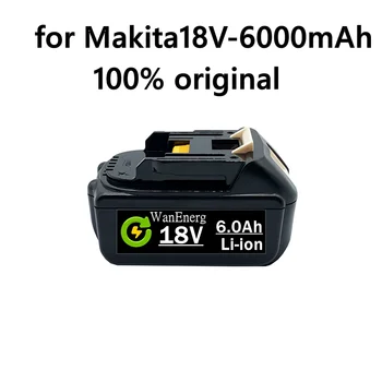 De seneste opgraderede bl1860 genopladelige battery18V 6.0 Ah Li-ion batteri forMakita18V batteri bl1840 bl1850 bl1830 bl1860b LXT400