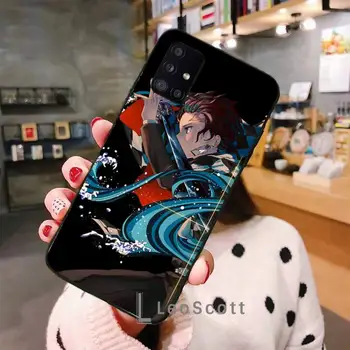 Demon Slayer Phone Case For Samsung A40 A50 A51 A71 A20E A20S S8 S9 S10 S20 Plus note 20 ultra 4G 5G