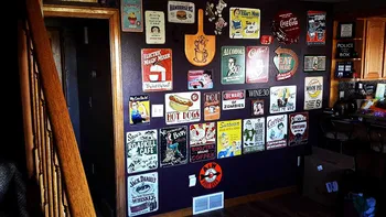 Den, Der Afslørede, Tin Metal Sign Wall Decor Sjov Dekoration til Hjemmet, Køkken, Bar Rum Garage Retro Plakat