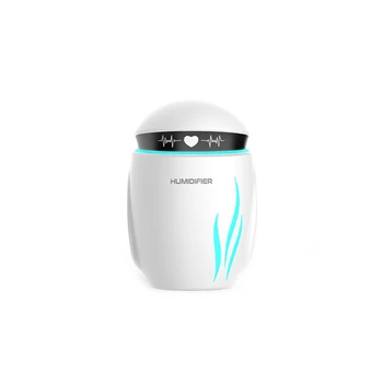 Den Nye USB-Interface Fan Nat Lys Robot Kreative Fugtgivende Aromaterapi Forstøvning Luft Luftfugter Aromaterapi Diffuser