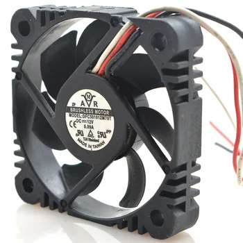 Den oprindelige DFC501012M70T 12V 0.09 EN 5010 5CM 3 wire ultra støjsvag ventilator