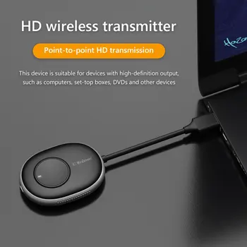Den trådløse HD-Video Transmitter Receiver HDMI Extender-Kompatibel 4K 1080P Dual-Band WiFi Display Adapter Dongle til TV-Skærmen