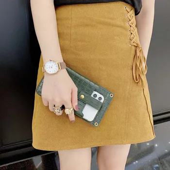Den universelle halsrem Telefonen Sag Bag Etui til Sony Xperia L1 L2 L3 L4 X Kompakt Mini-Performance Kort Lomme Dække Shell