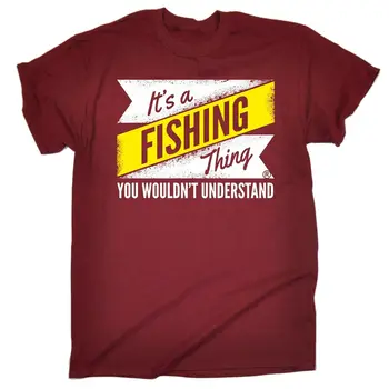 Dens En Fiskeri Forstå Mænd T-SHIRT Fisk fødselsdag mode gave KORT Casual BOMULD O-Neck t-shirt