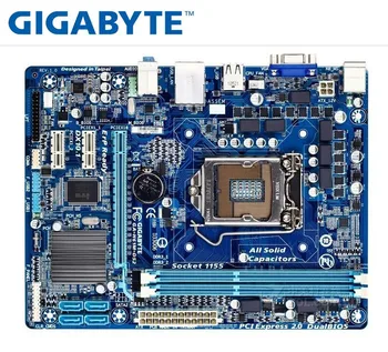 Desktop Bundkort GIGABYTE GA-H61M-DS2-PC H61 Socket LGA 1155 i3 i5-i7 DDR3 16G uATX UEFI H61M-DS2-Mainboard