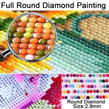Diamant Broderi Rhinestones Flower Billede Diamant Mosaik Fuld Square/Runde Diamant Maleri Cross Stitch Hjem Dekoration