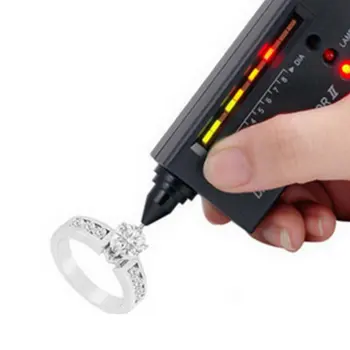 Diamant Diskriminatoren Bor Pen / Diamant-Pen / Diamond Varmeledningsevne Meter / Diamant Instrument Test Hårdhed