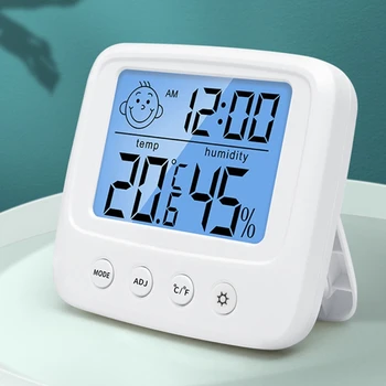 Digital Termometer Trådløs Smart Temperatur Luftfugtighed Sensor LCD-Tv med Fugt Meter