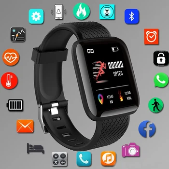 Digitale Smart sport ure mænds ure digital led elektroniske armbåndsur fitness Bluetooth armbåndsur, kvinder, børn timer hodinky