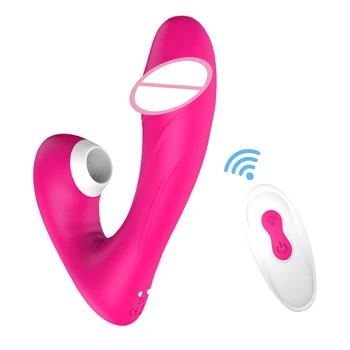 Dildoer Sugende Vibratorer Til Kvinder Klitoris, Vagina Sucker Anal Plug Masturbator Kvindelige Køn Legetøj For Voksne, Produkter Erotisk Wireless