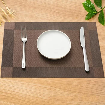 Dinning Tabel Dekoration Dækkeservietter Sæt af 2/4/6 Pc ' er Vaskbar Varme-Resistente smudsafvisende, Non-Slip Dækkeserviet til Køkken Bordet