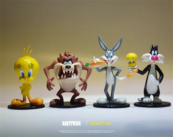 Disney 16piece 7-8cm Looney Tunes Bugs Bunny samling hjem dekoration figur legetøj
