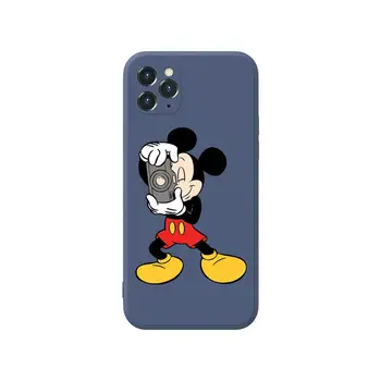 Disney-Animationsfilm Telefonen Tilfælde dække For iphone 12 Pro Max antal 11 8 7 6 S XR PLUS X XS SE 2020 mini-celle shell Sapphire blue