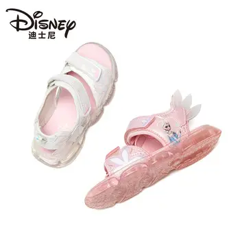 Disney is og sne serie børnesko pige sandaler 2021 sommeren blokeringsfri jelly prinsesse sko til børn-sandaler