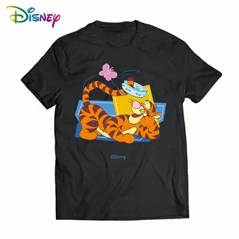 Disney Mine Venner Tigger & Plys Kvinder t-shirts til Kvinder bomuld t-shirt Short sleeve tee Animationsfilm t-shirts Sommeren grafiske t-shirts