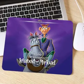 Disney The Adventures of Ichabod and Mr. Toad Holdbar Gummi musemåtten Pad Glat skriveblok Desktops Mate gaming musemåtte