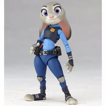 Disney Yamaguchi stil Zootopia judy 11cm kanin politibetjent Judy Humle formuleret boxed hånd-lavet dekorative ornamenter