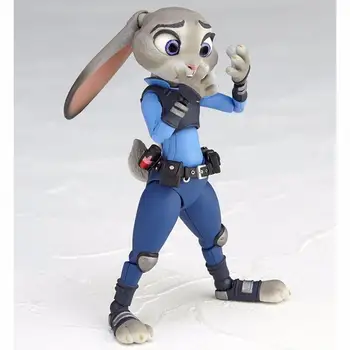 Disney Yamaguchi stil Zootopia judy 11cm kanin politibetjent Judy Humle formuleret boxed hånd-lavet dekorative ornamenter
