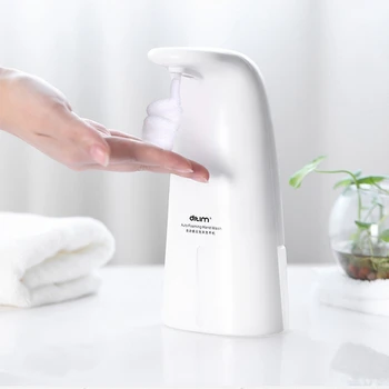 DItIm Auto Induktion Skummende Hånd Vask Vaskemaskinen Automatisk sæbedispenser til 0.25 S Infrarød Induktion til Baby og Familie Hvid