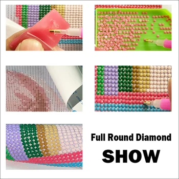 DIY-5D Diamant Maleri By Night New York Brooklyn Bridge Fuld Square/Runde Indsætte mosaik Diamant Broderet Korssting kits