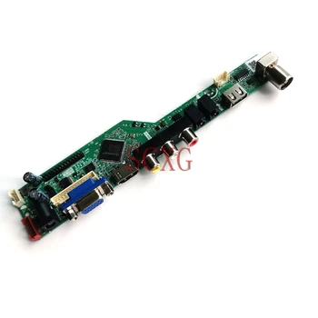 DIY Kit1CCFL Passer HT14X11/HT14X12/HT14X13 HDMI-kompatibelt USB-VGA LVDS 20 Pin-matrix LCD-controller board Analoge signal 1024*768