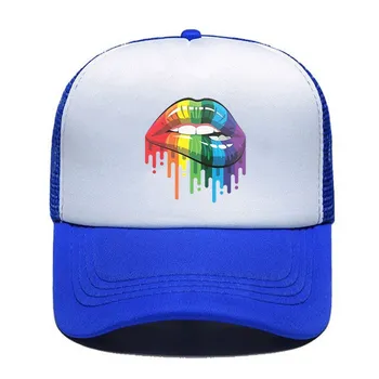 DIY logo hat tilpasset sommeren cap Reklame caps for virksomheden unisex mesh skum hat rejser cap farve slip cap